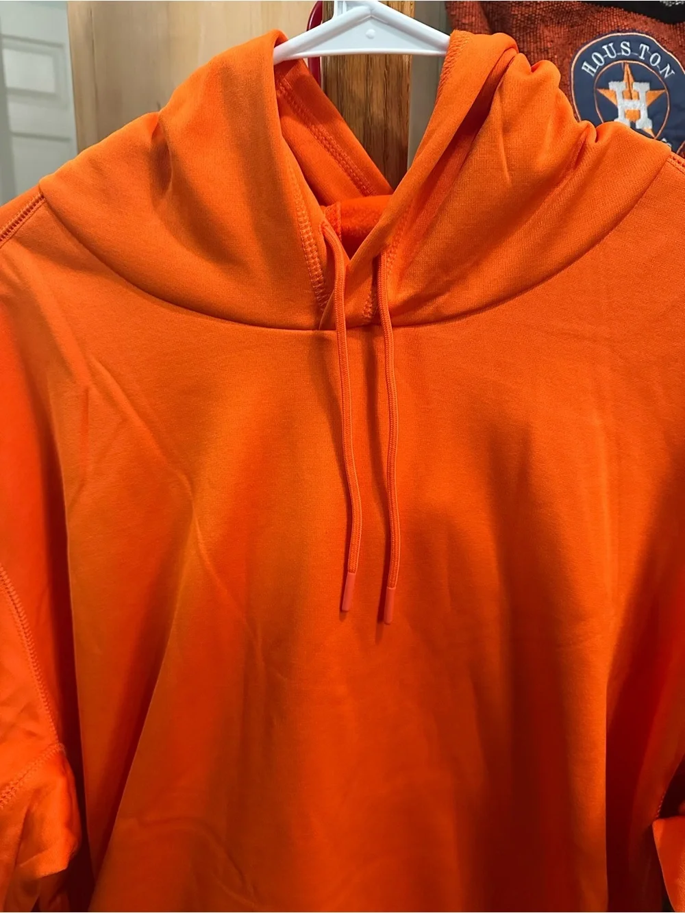 NWOT Nike Men's Orange Pullover Hoodie